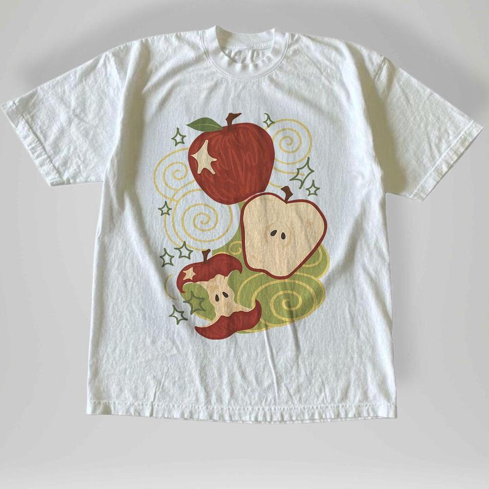 Style Apple Illustration Graphic Tee
